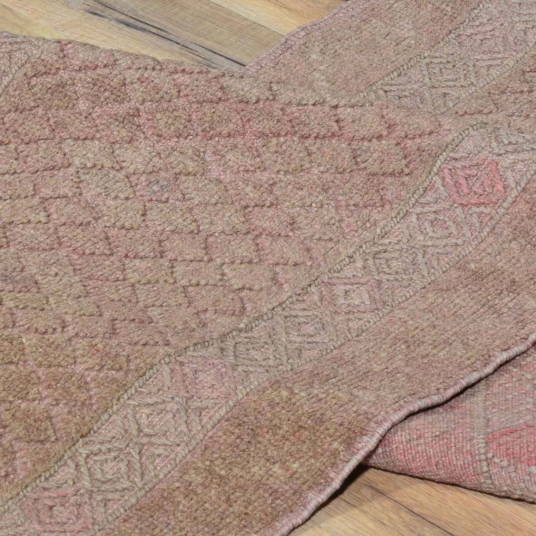 Hand-Knotted And Soumak Afghan Mashwani Tribal Rug (Size 2.0 X 8.0) Cwrsf-1935