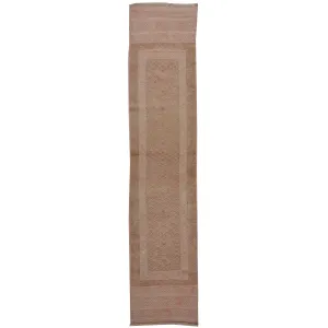 Hand-Knotted And Soumak Afghan Mashwani Tribal Rug (Size 2.0 X 8.0) Cwrsf-1935