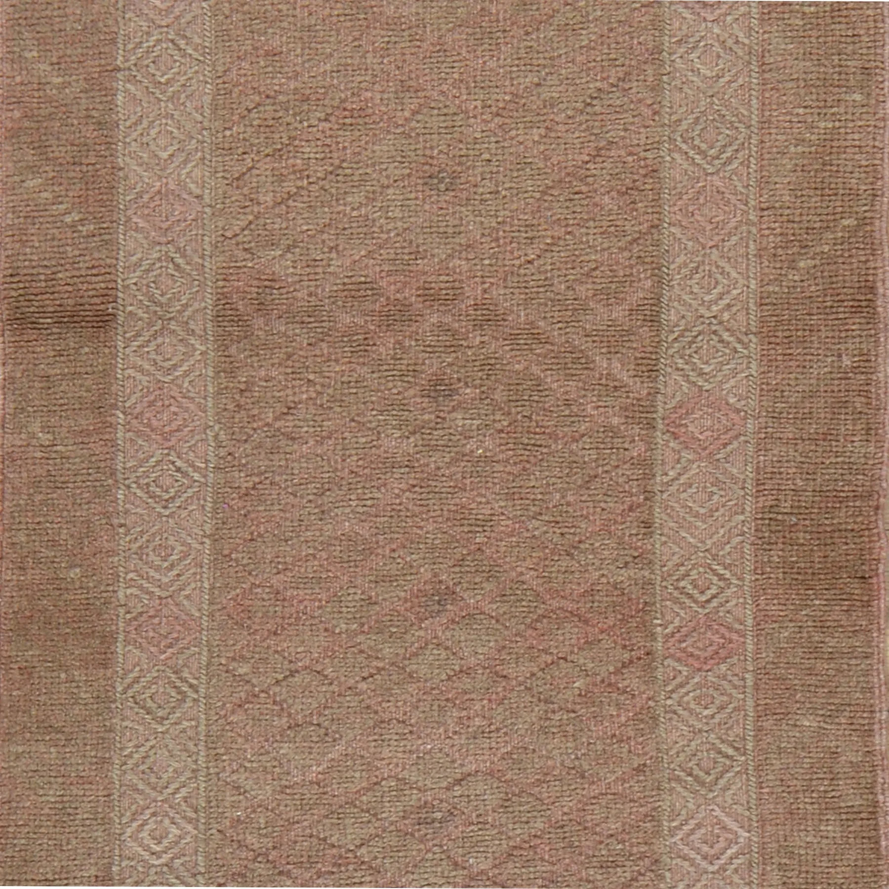 Hand-Knotted And Soumak Afghan Mashwani Tribal Rug (Size 2.0 X 8.0) Cwrsf-1935