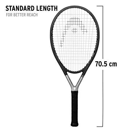 HEAD Ti S6 graphite-titanium Tennis Racquet (Grey)