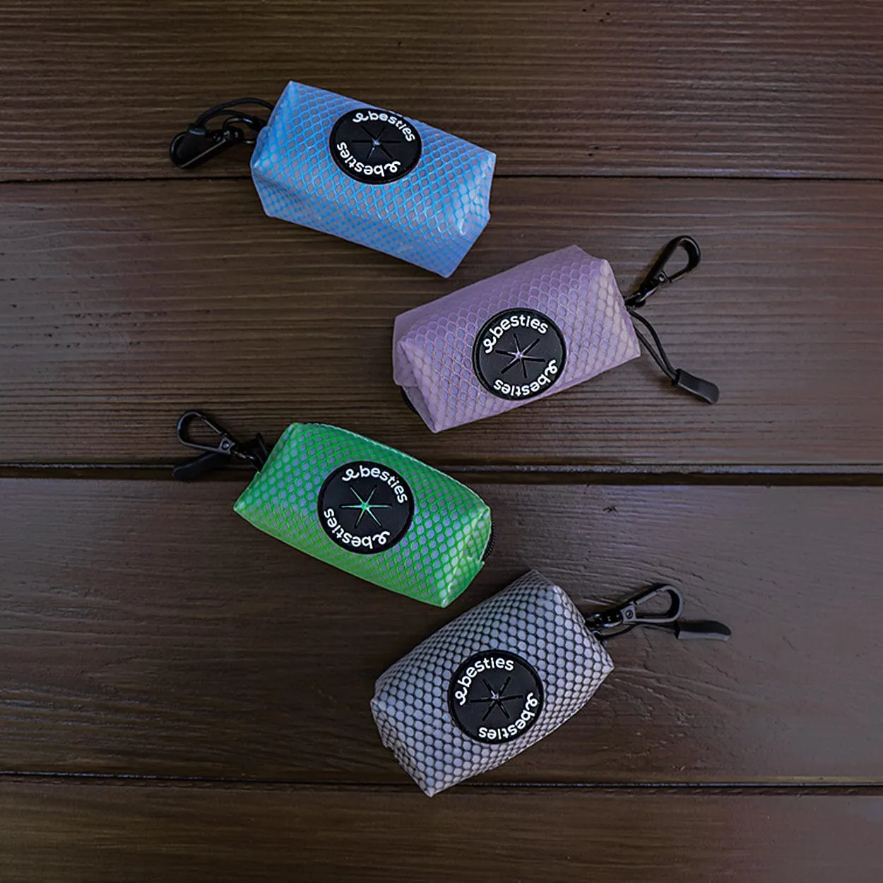 Heather Purple Leash Bag