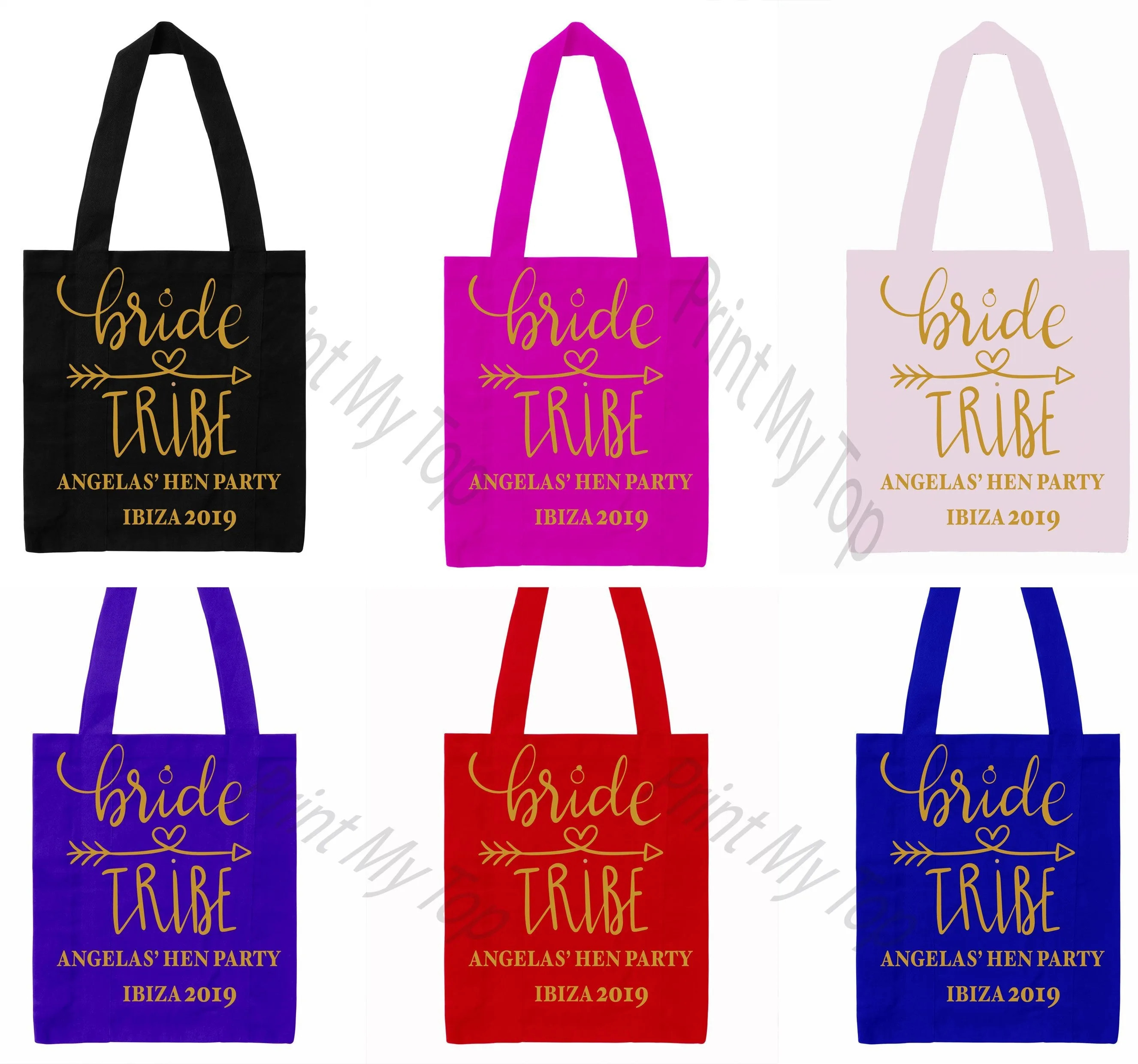 Hen Party Bride Tribe Tote Bag