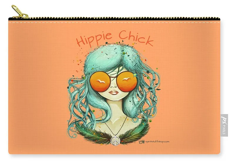 Hippie Chick - Carry-All Pouch
