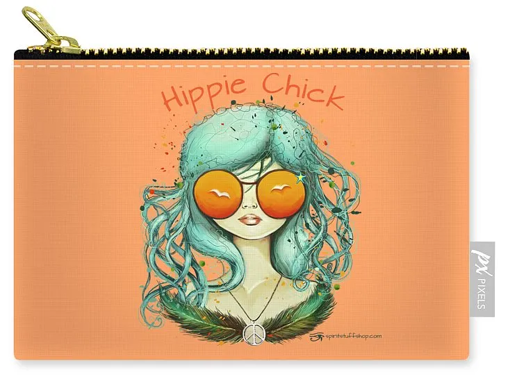 Hippie Chick - Carry-All Pouch