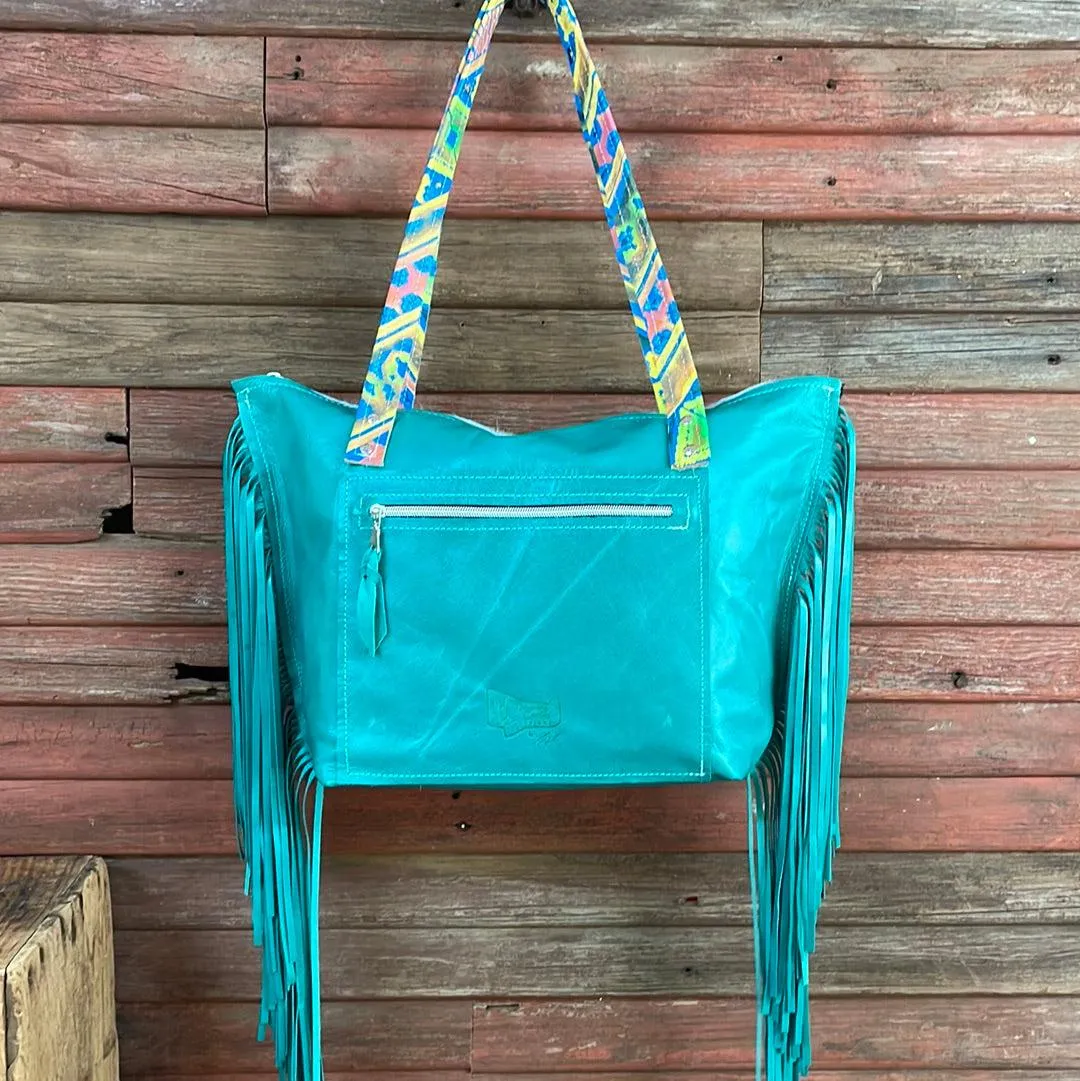 June - Tricolor w/ Neon Trip Navajo