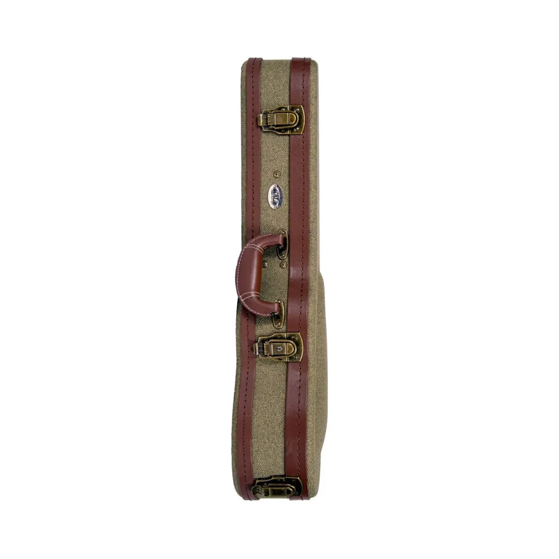 KALA OTT-AT Hardcase for Archtop Tenor Ukulele - Olive Tweed