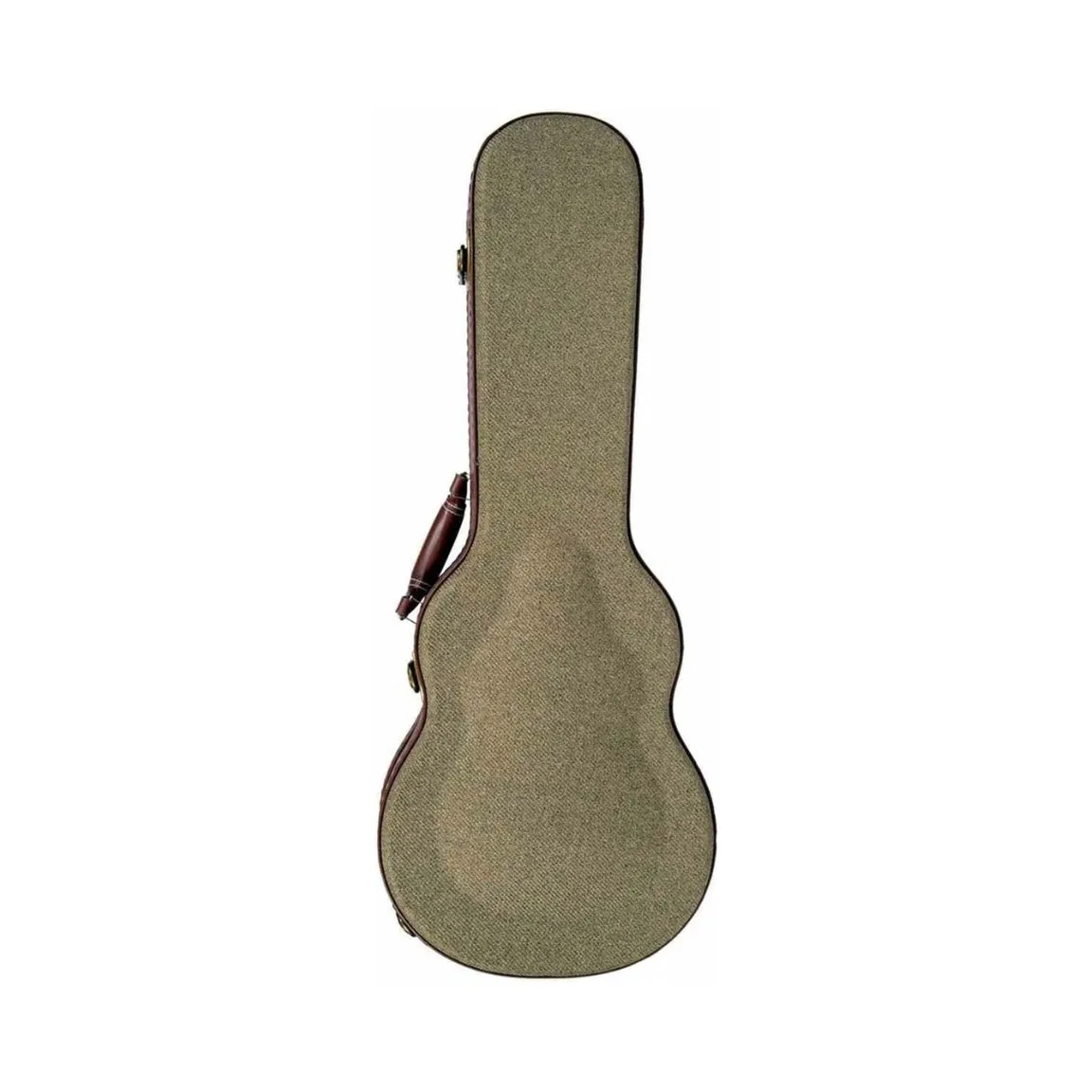 KALA OTT-AT Hardcase for Archtop Tenor Ukulele - Olive Tweed