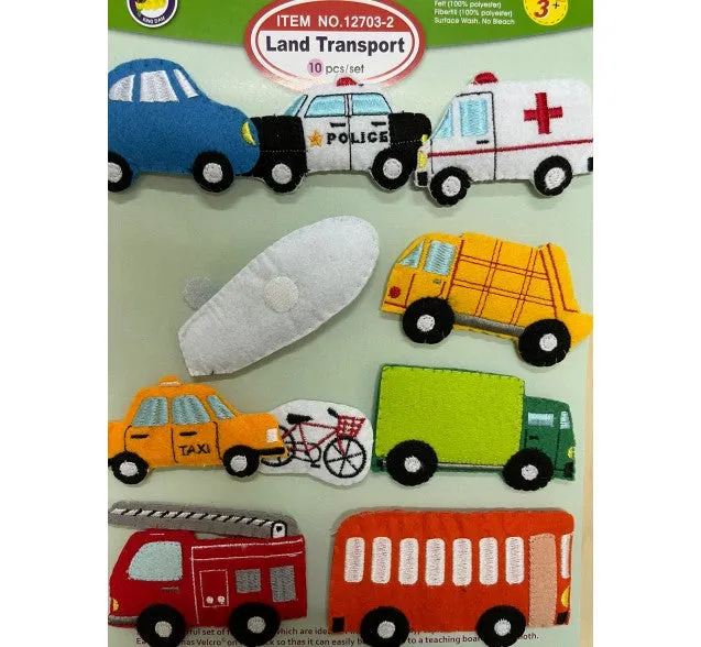 King Dam Felt Bags - Land Transport