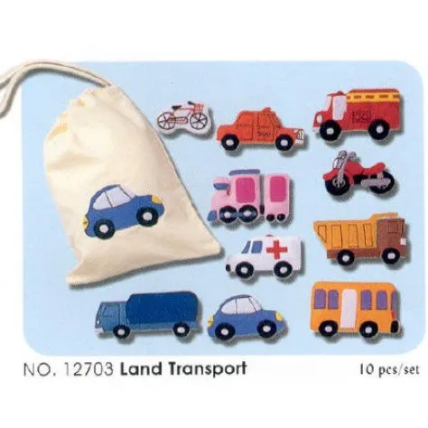 King Dam Felt Bags - Land Transport