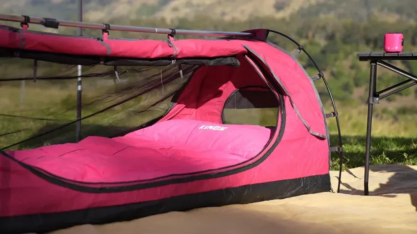 Kings Pink Premium Winter/Summer Sleeping Bag |-5°C to  5°C | Right zipper