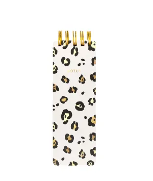 LEOPARD SPIRAL NOTEPAD