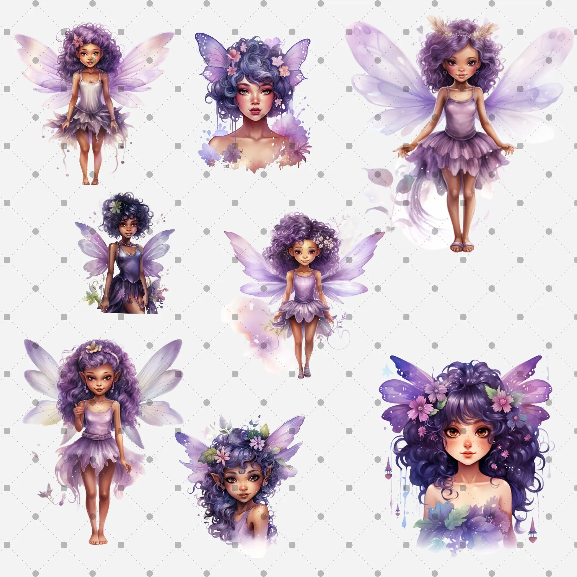 Little Princess Clipart, Watercolor Princess Clipart,Little Princess Ornaments, Baby Princess, Castle Sublimation Design, Princess Birthday,  Fairytale Princes 010