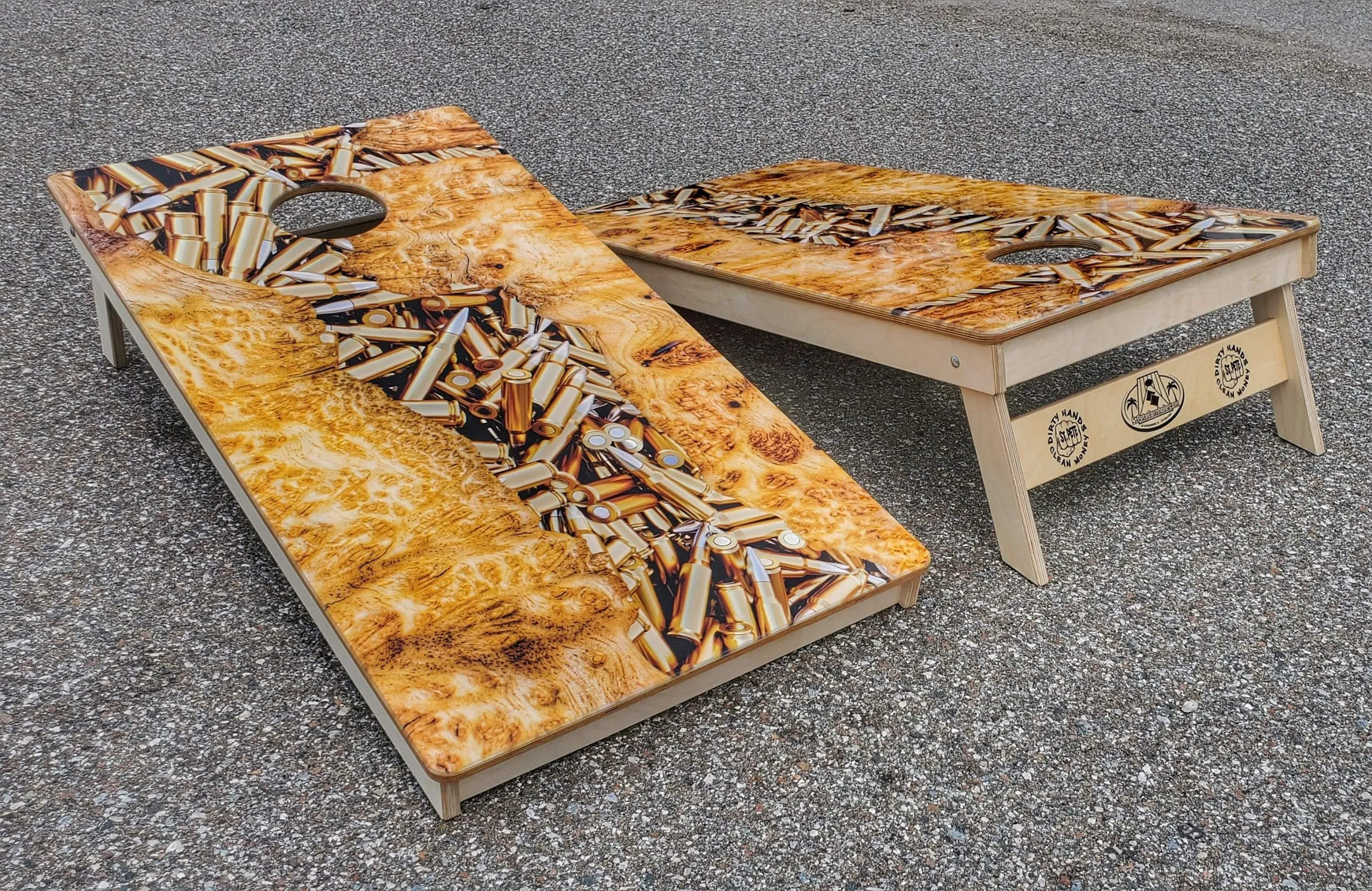 Live Edge with Bullets Direct Print Boards