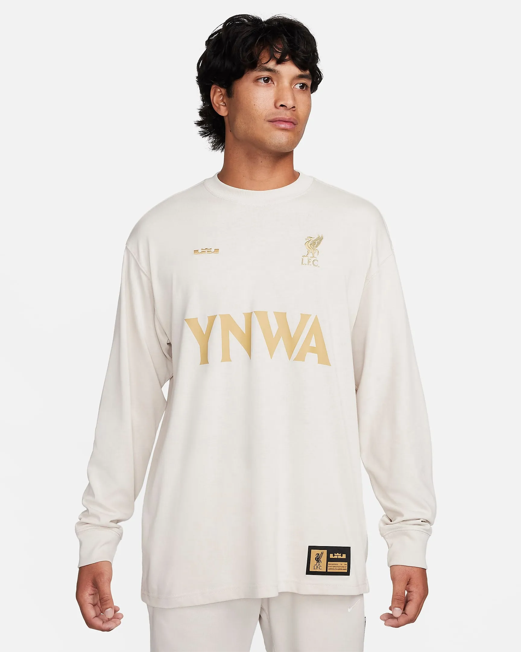 Liverpool FC x LeBron James Adult LS MX90 Tee