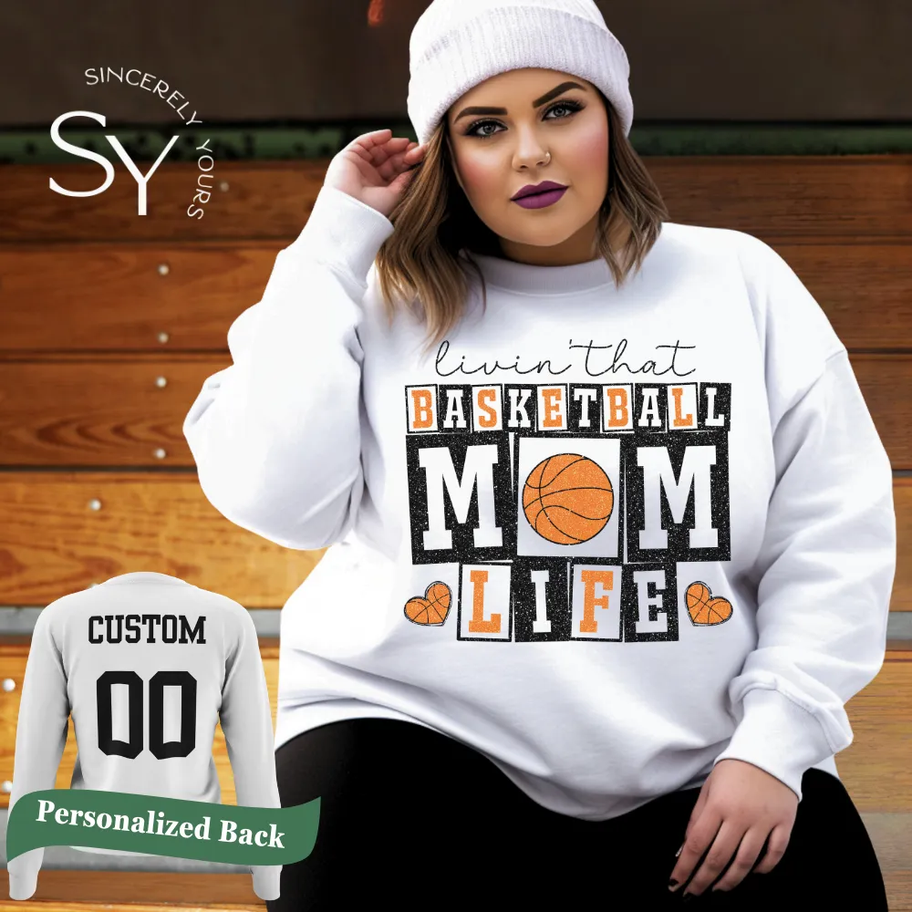 Livin' that Basketball Mom Life Sweatshirt