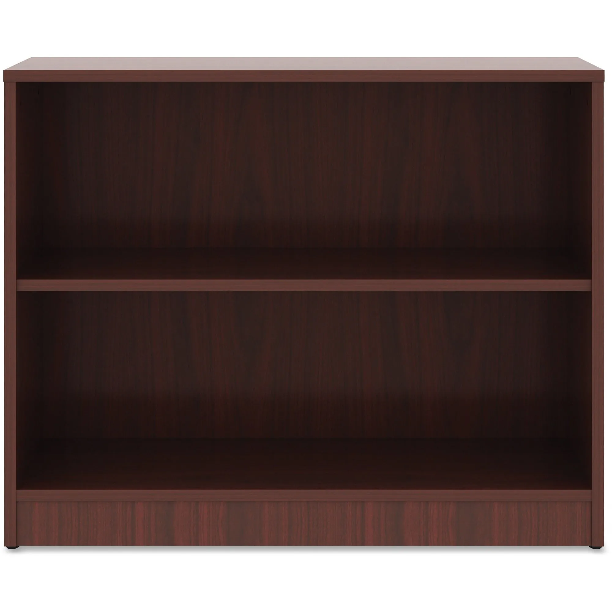 Lorell Mahogany Laminate Bookcase