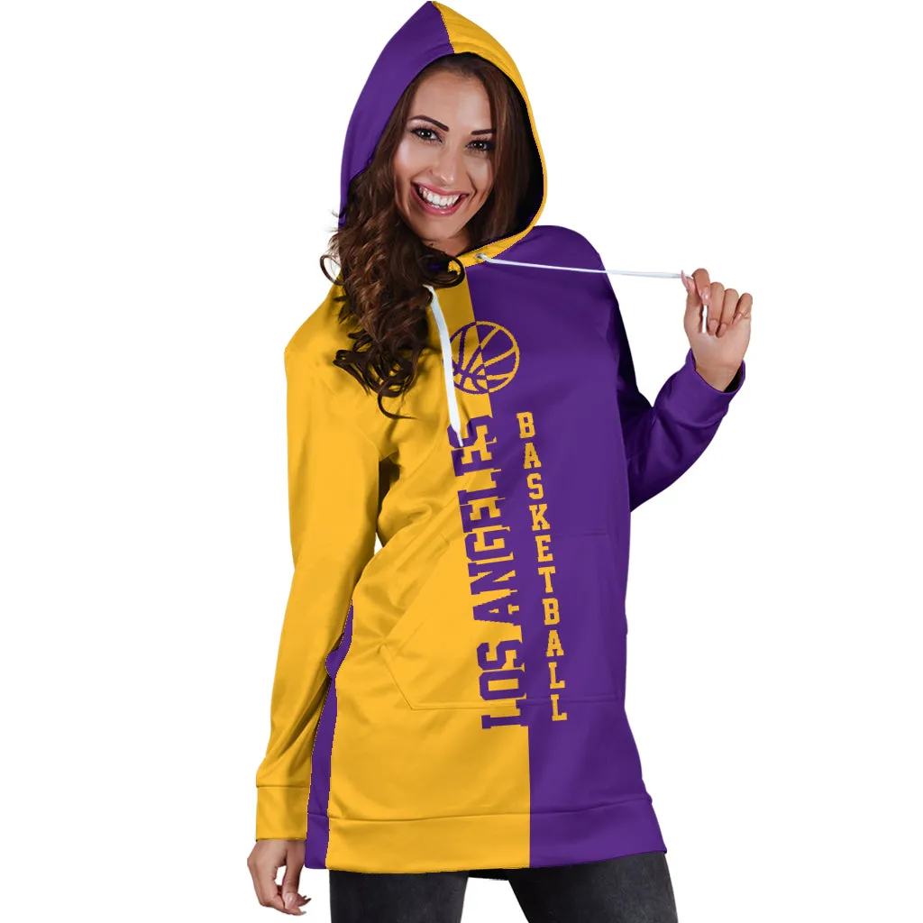 Los Angeles Basketball - Hoodie Dress