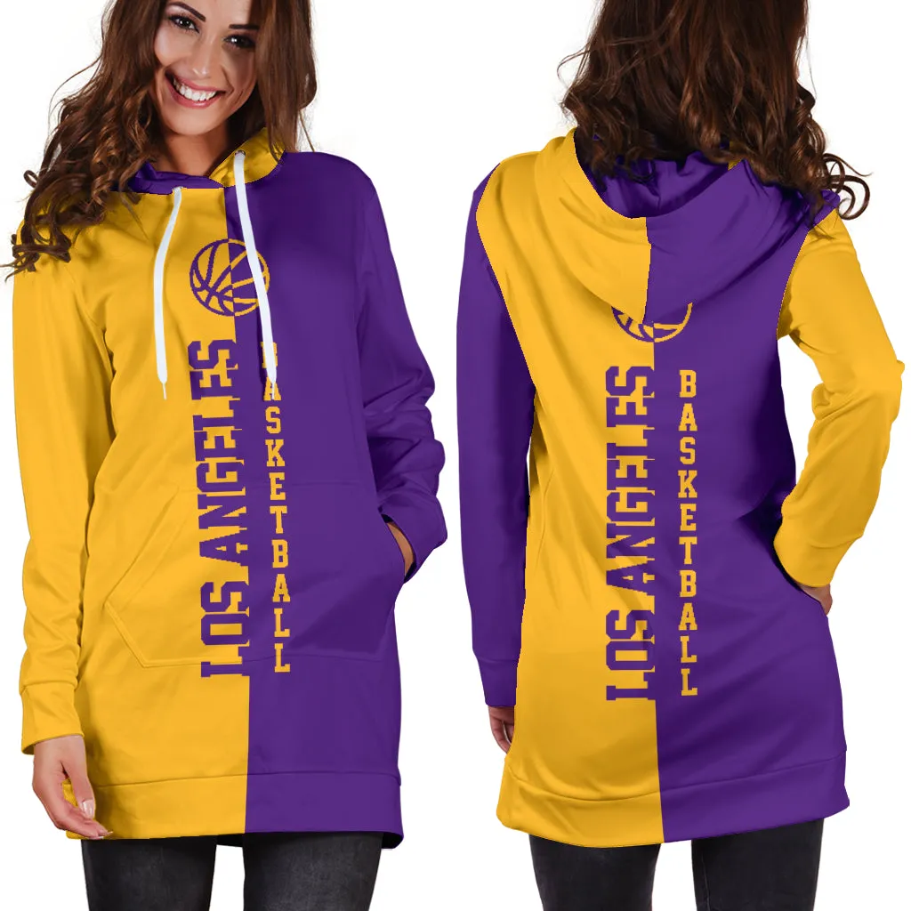 Los Angeles Basketball - Hoodie Dress