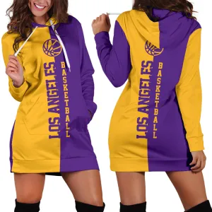 Los Angeles Basketball - Hoodie Dress