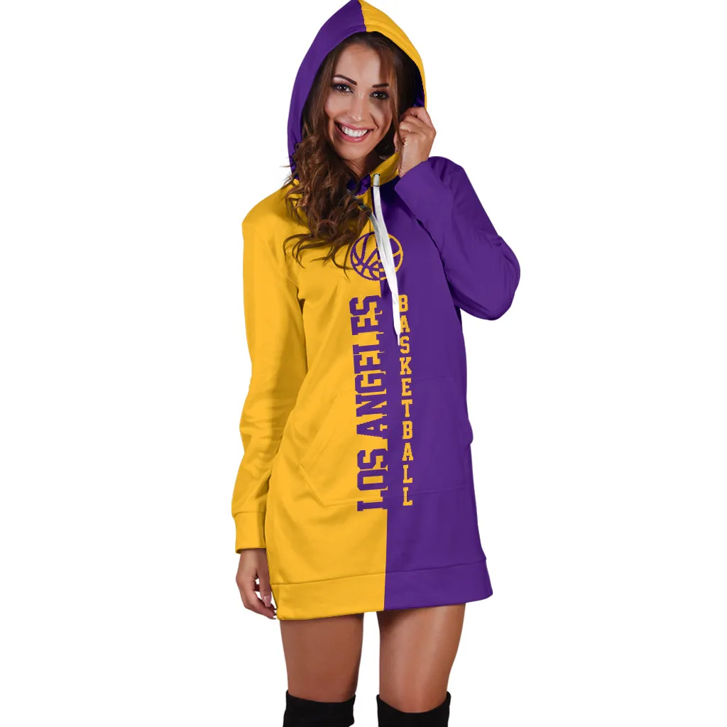 Los Angeles Basketball - Hoodie Dress