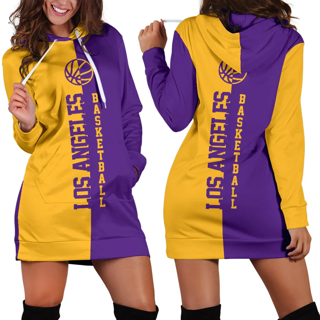 Los Angeles Basketball - Hoodie Dress