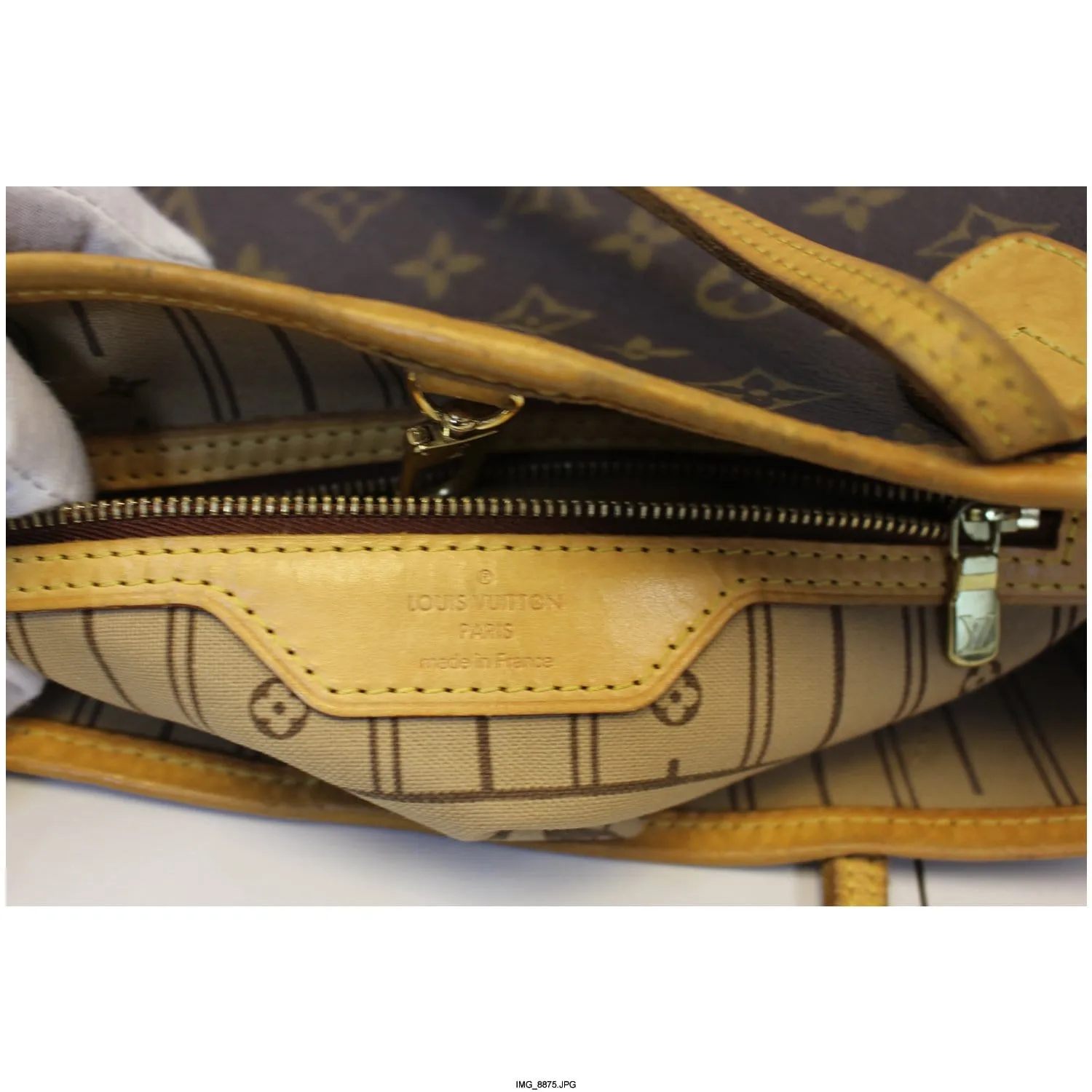 LOUIS VUITTON Monogram Canvas Neverfull PM Tote Shoulder Bag