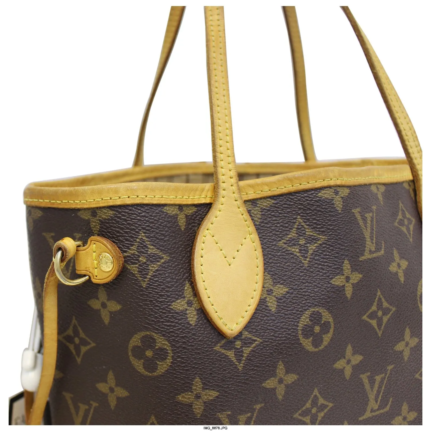 LOUIS VUITTON Monogram Canvas Neverfull PM Tote Shoulder Bag