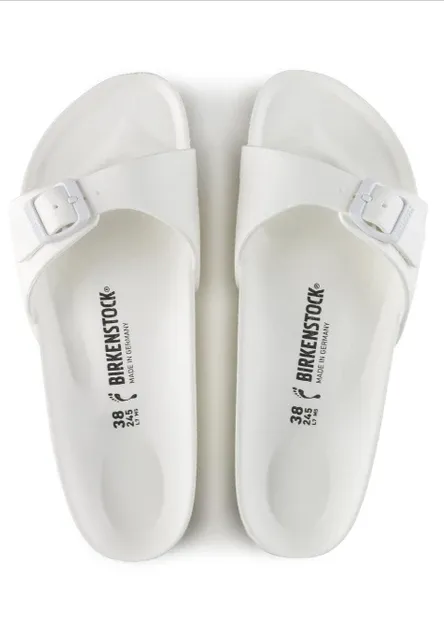 Madrid EVA White Narrow Fit
