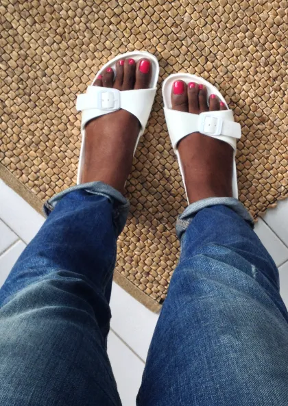 Madrid EVA White Narrow Fit