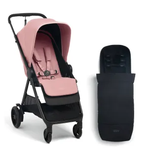 Mamas & Papas Libro Stroller & Footmuff Bundle - Peony