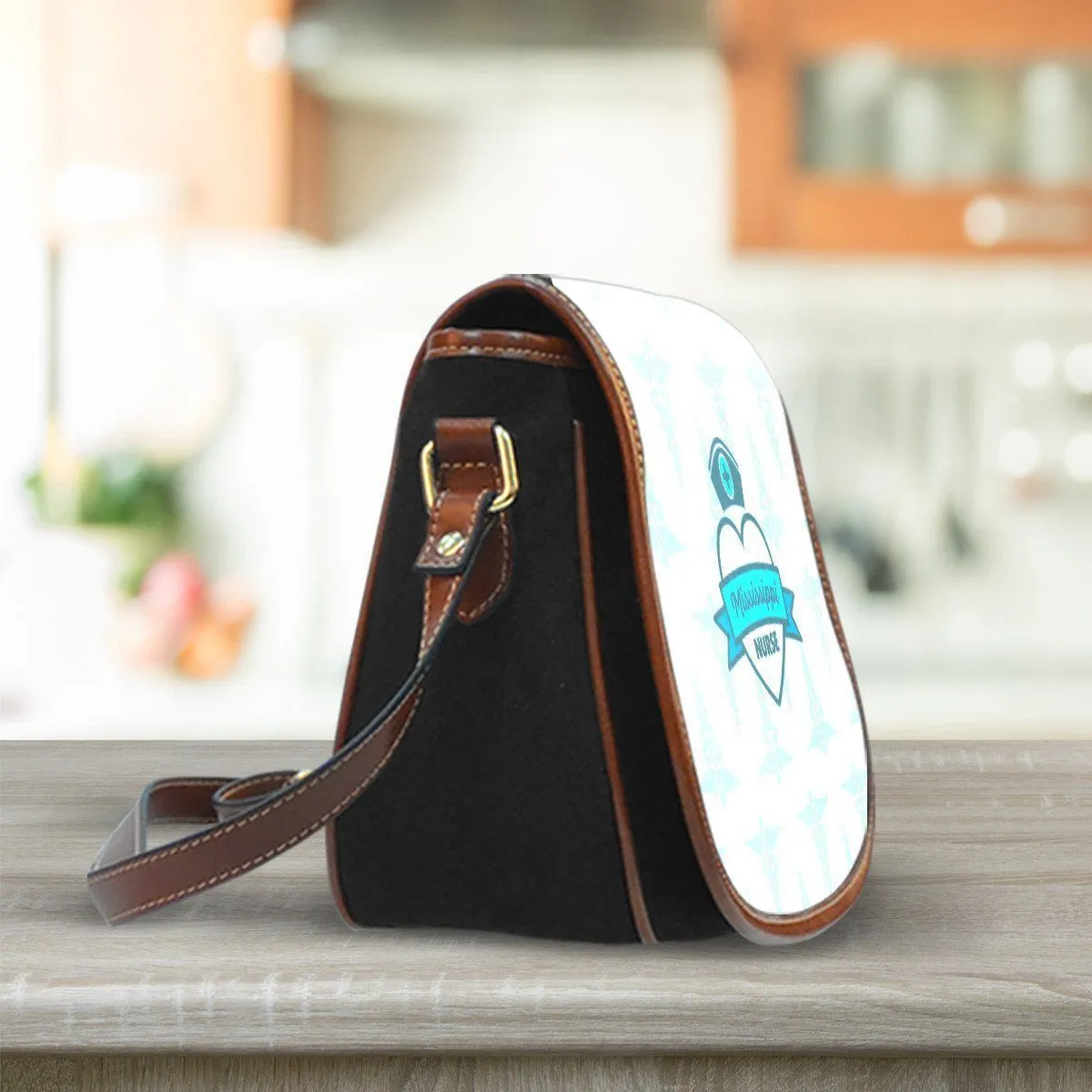 MS Nurse Blue Saddle Bag