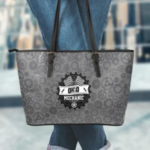 OH Mechanic Large Leather Tote Bag