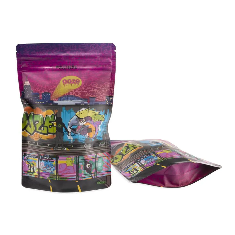 Ooze Designer Series 1 Ounce Mylar Bag 10-Pack Box