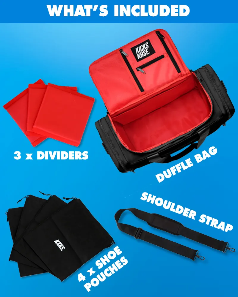 Originals Duffle (Black/Red)