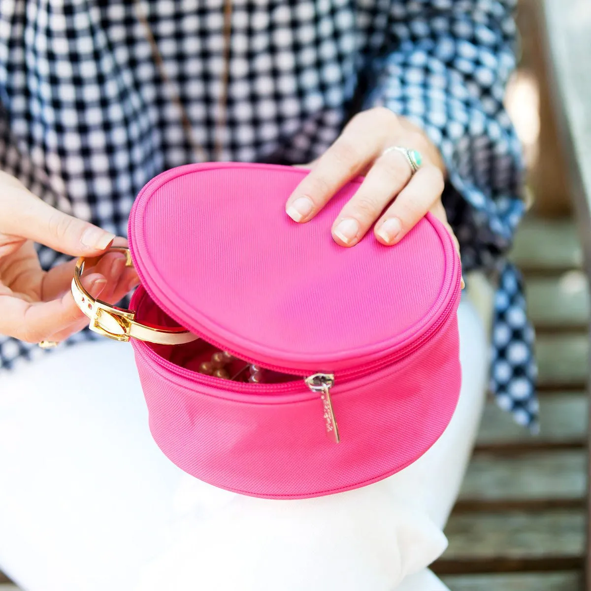 Pink Jewelry Case
