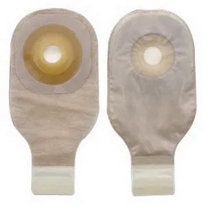 Premier One-Piece Drainable Pouch, Pre-Cut Stoma Opening 1-1/8" (29mm), Transparent 12" (30cm) - Box of 5