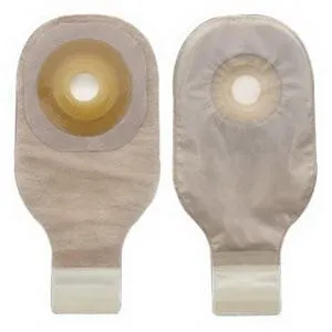 Premier One-Piece Drainable Pouch, Pre-Cut Stoma Opening 1-3/4" (44mm), Transparent 12" (30cm) - Box of 5