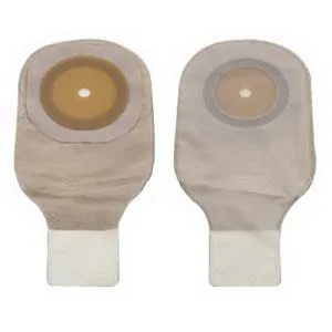 Premier One-Piece Drainable Pouch, Pre-Cut Stoma Opening up to 2-1/2" (64mm), Transparent 12" (30cm),  Clamp Closure - Box of 10