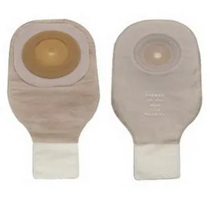 Premier One-Piece Drainable Pouch, Pre-Cut Stoma Opening up to 2" (51mm), Transparent 12" (30cm) - Box of 5