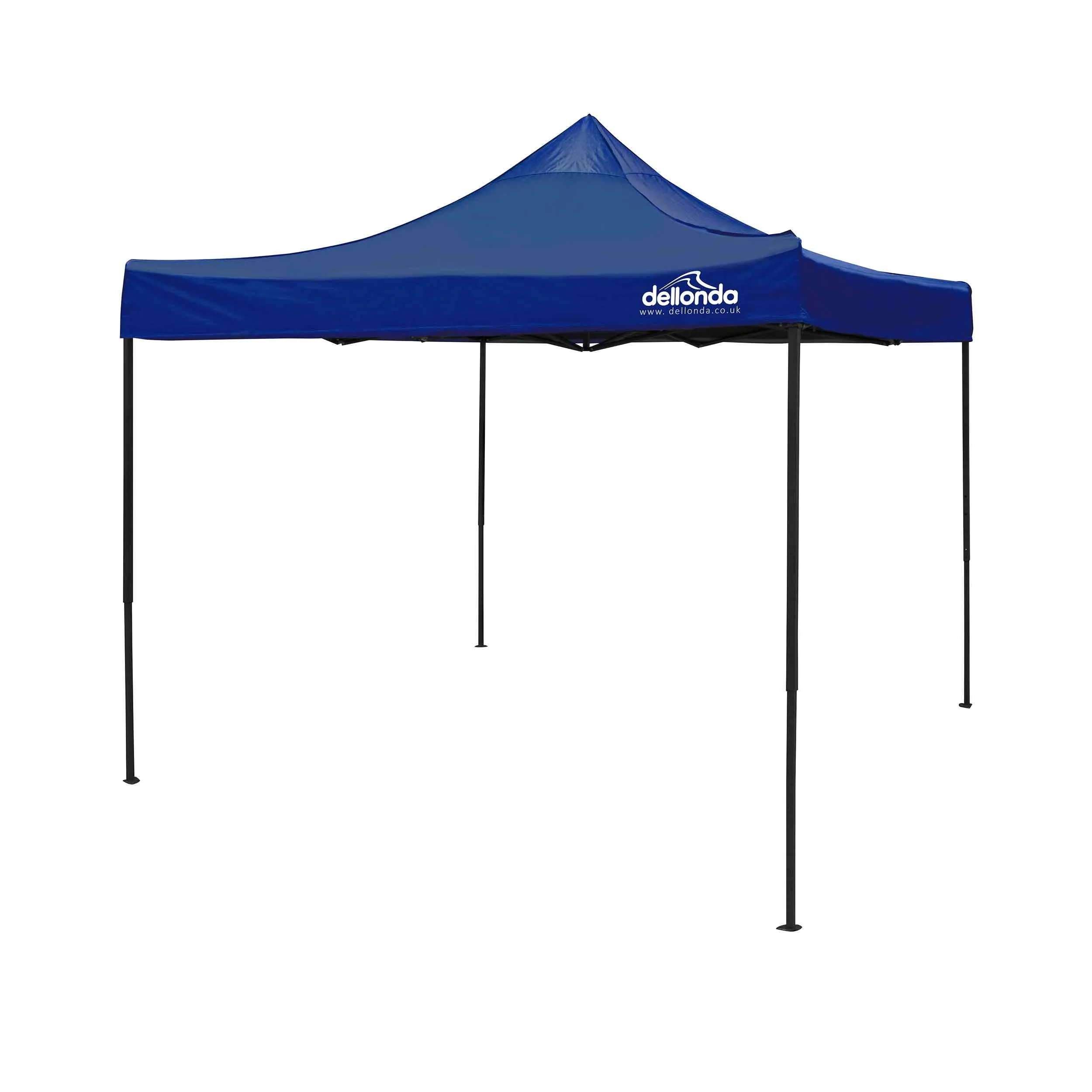 Premium 3x3m Pop-Up Gazebo, Water Resistant, Carry Bag, Stakes & Weight Bags - Blue - DG131