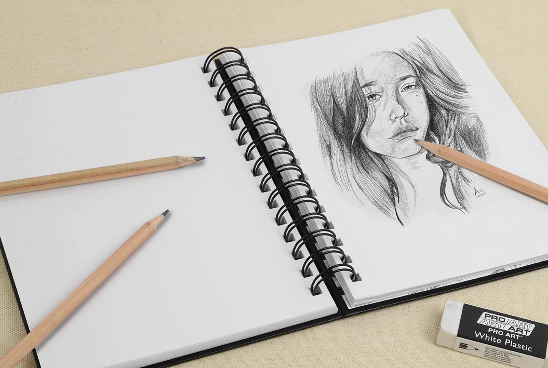 Pro Art Premier 5.5x8 Sketch Book {B117}