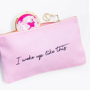 "I Woke Up Like This" Cosmetic Bag