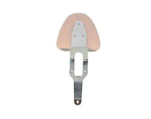 Rider Backrest Mount, Chrome