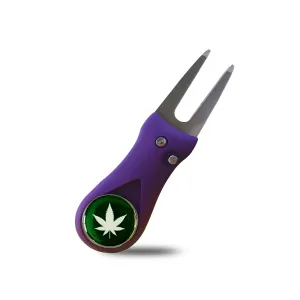 RPG Featherlite Switchblade Divot Tool (Purple-Cannibas)