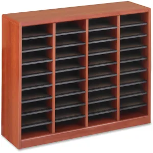 Safco E-Z Stor Light Wood Literature Organizers