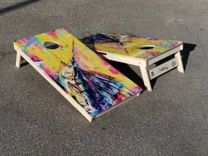 Sailfish Cornhole Boards by David Danforth