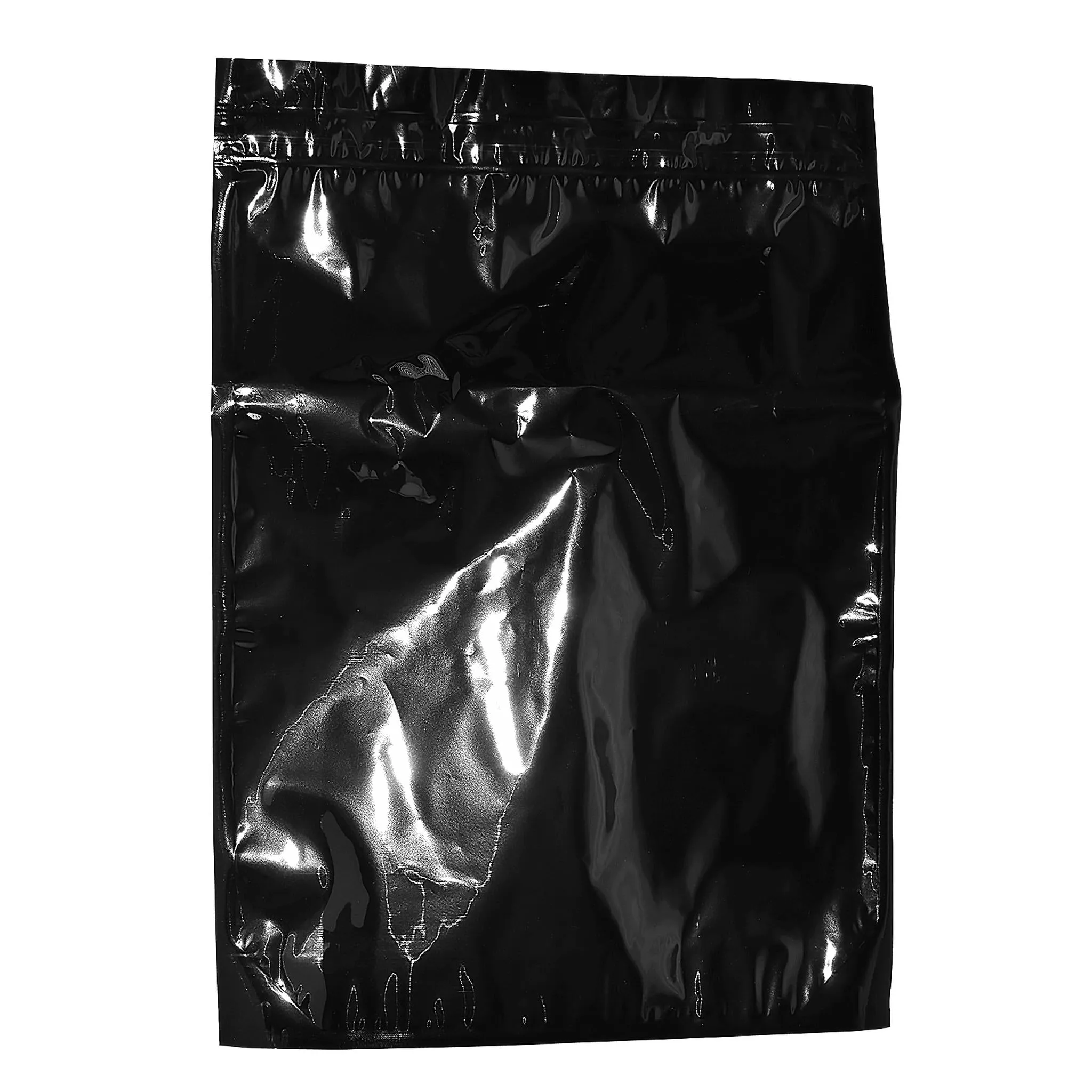 Shiny Clear Mylar Flat Ziplock Pound Bags