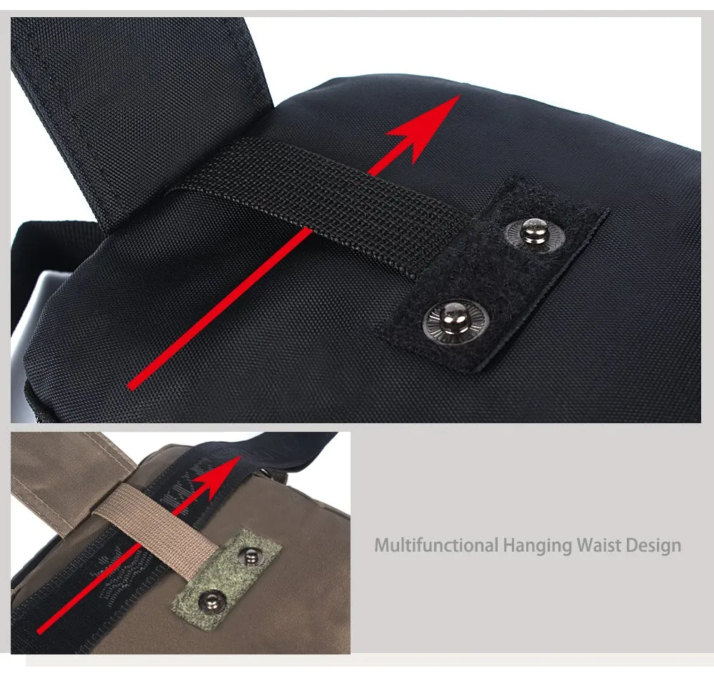 Shoulder & Waist Messenger Bag