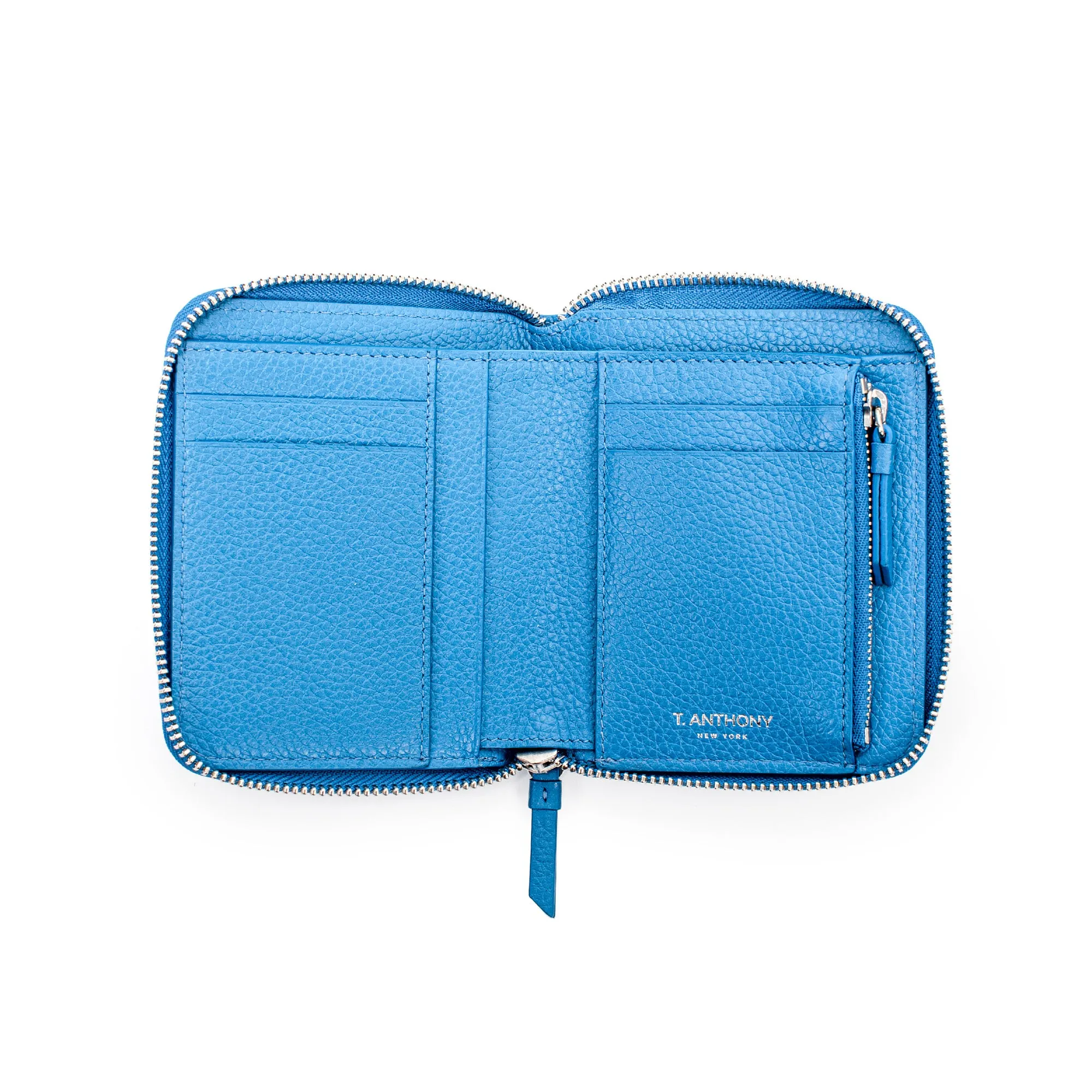 SMALL ZIP STUD WALLET