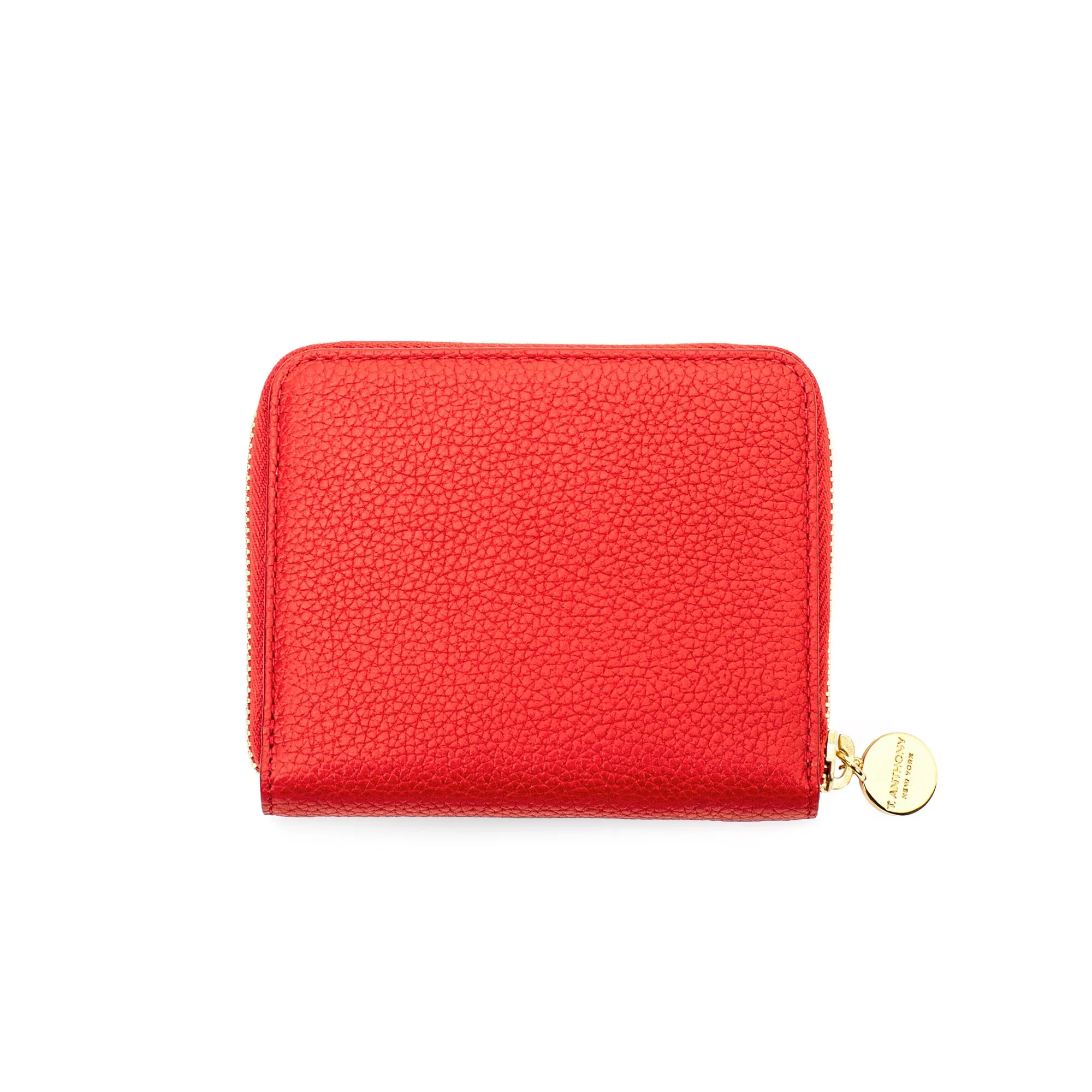 SMALL ZIP STUD WALLET